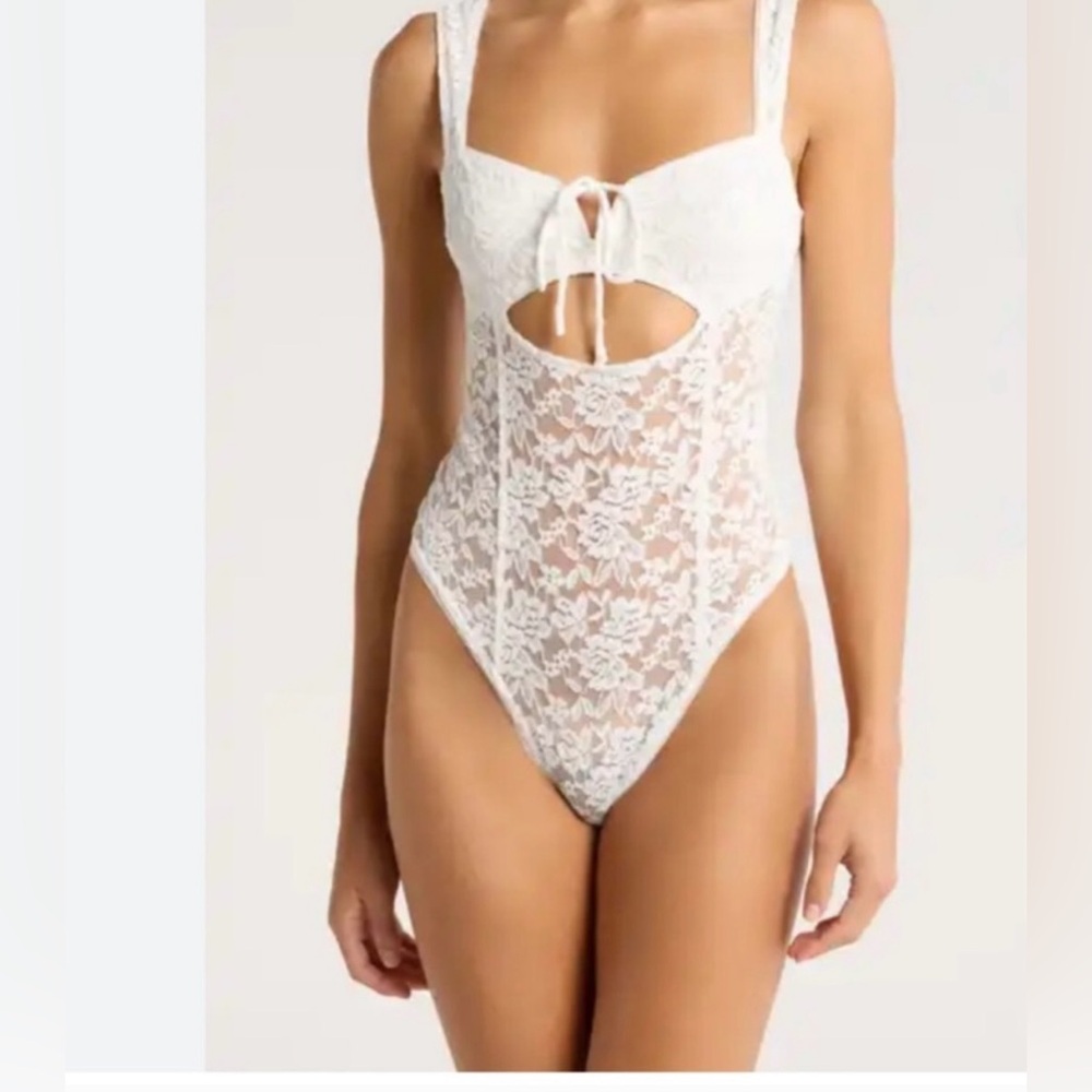 NWT FP Intimately Strike a Pose Bodysuit